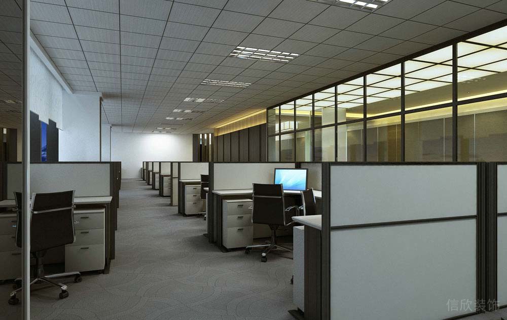 深圳福田現代辦公室裝修圖 深圳福田現代辦公室裝修圖