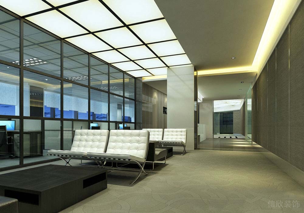 深圳福田現代辦公室裝修圖 深圳福田現代辦公室裝修圖