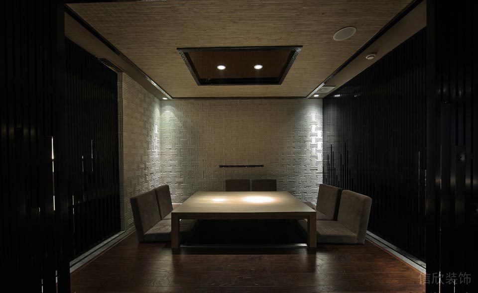 900平方日本料理店餐廳裝修 900平方日本料理店餐廳裝修