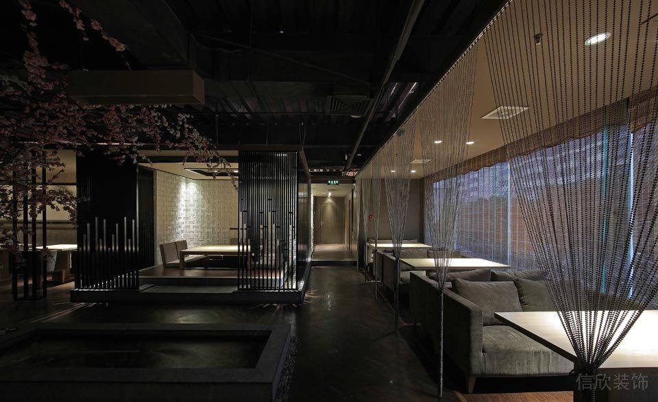 900平方日本料理店餐廳裝修 900平方日本料理店餐廳裝修