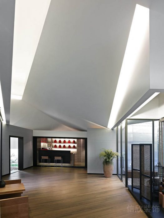 深圳龍華觀瀾展廳裝修大廳