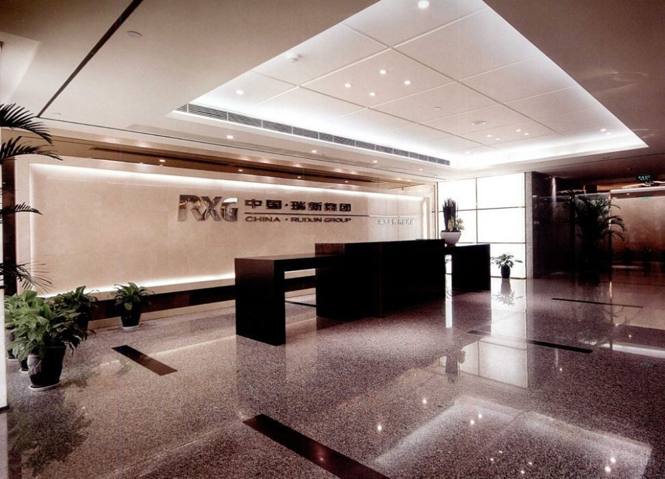 瑞新辦公室裝修-前臺區