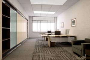 云泰辦公室裝修設計_財務室裝修