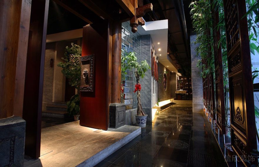 春月茶樓裝修設計工程案例 春月茶樓裝修設計工程案例