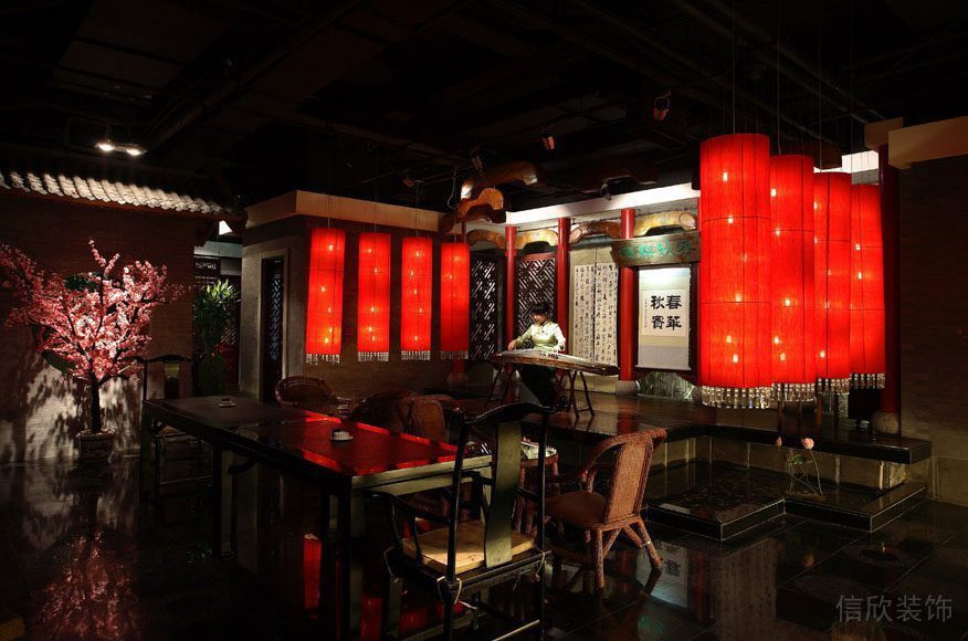 春月茶樓裝修設計工程案例 春月茶樓裝修設計工程案例