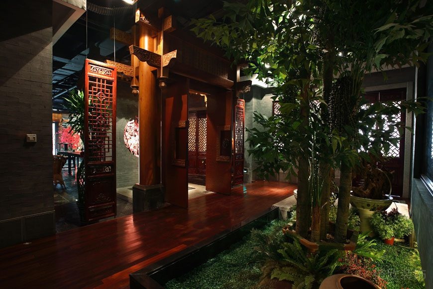 春月茶樓裝修設計工程案例 春月茶樓裝修設計工程案例