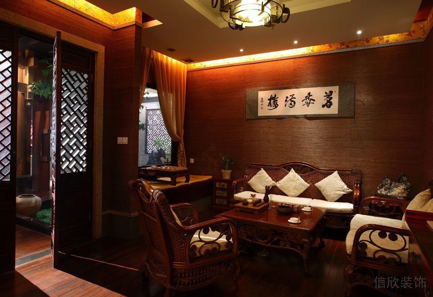 春月茶樓裝修設計工程案例 春月茶樓裝修設計工程案例