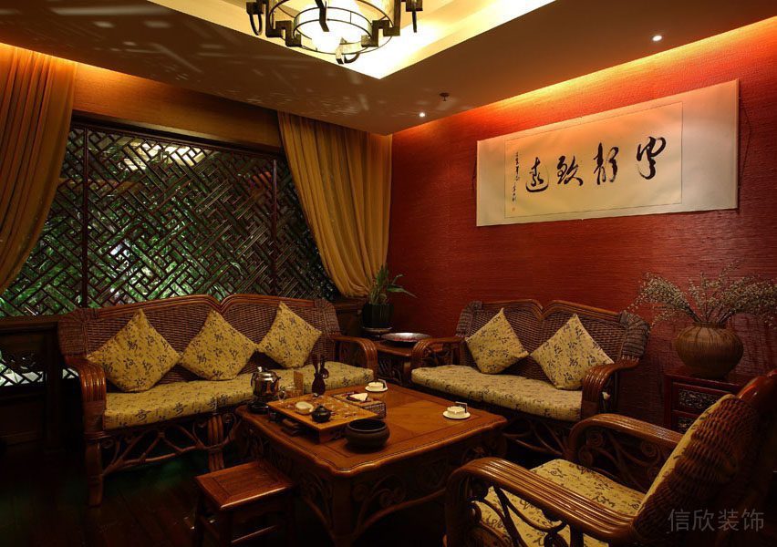 春月茶樓裝修設計工程案例 春月茶樓裝修設計工程案例