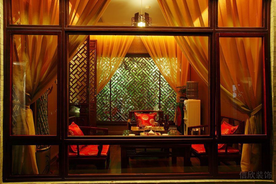 春月茶樓裝修設計工程案例 春月茶樓裝修設計工程案例