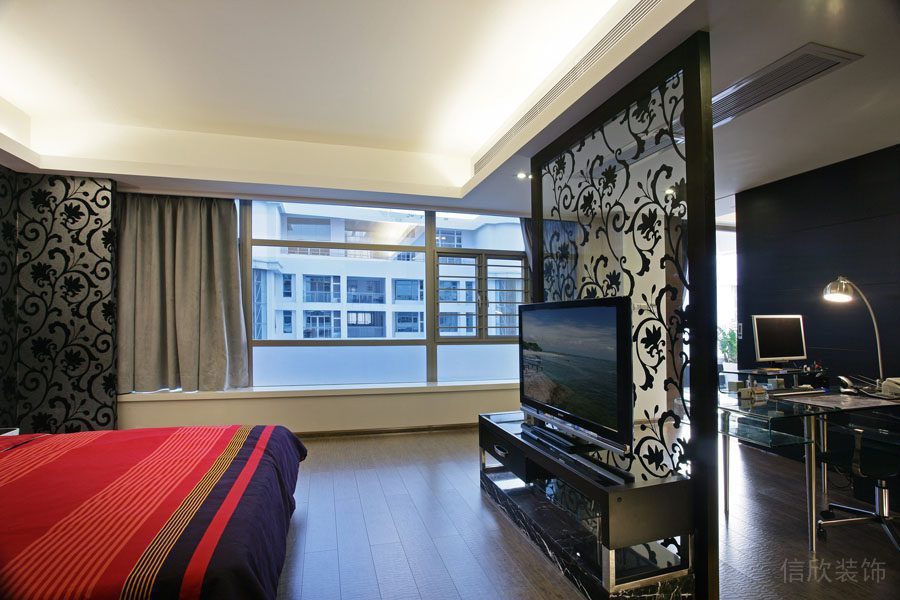 深圳福田深色調家居裝修 深圳福田深色調家居裝修