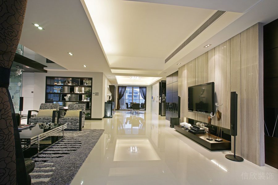 深圳福田深色調家居裝修 深圳福田深色調家居裝修