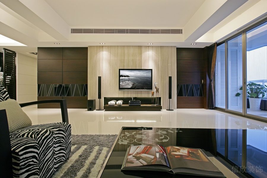 深圳福田深色調家居裝修 深圳福田深色調家居裝修