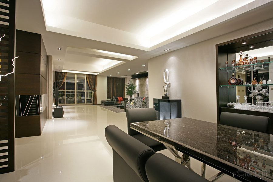 深圳福田深色調家居裝修 深圳福田深色調家居裝修