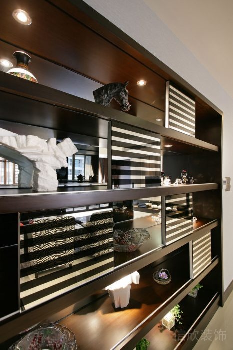 深圳福田深色調家居裝修 深圳福田深色調家居裝修