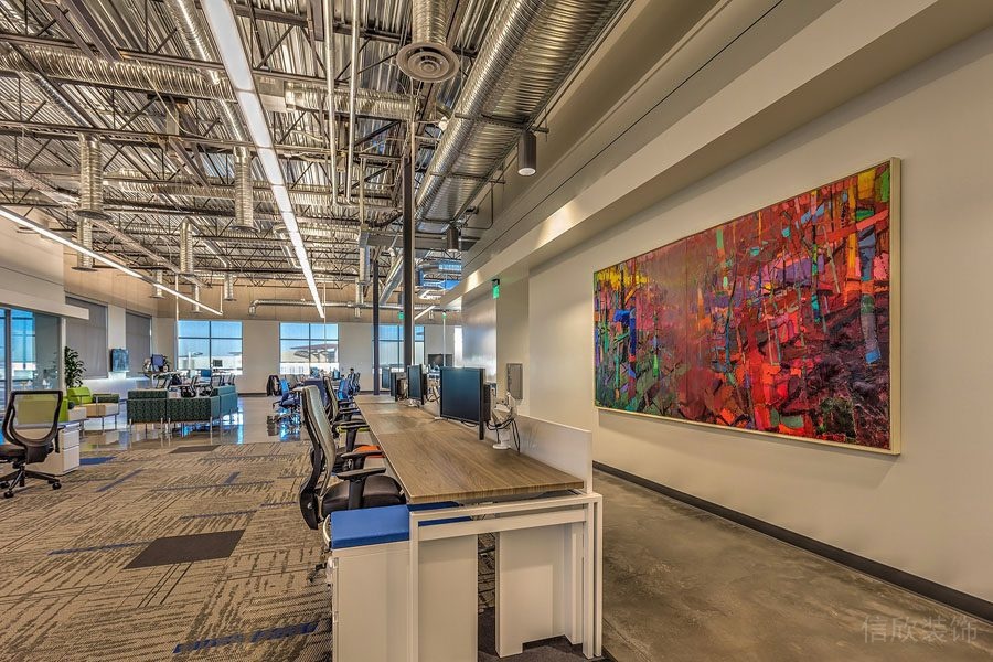 辦公室裝修大型公共區