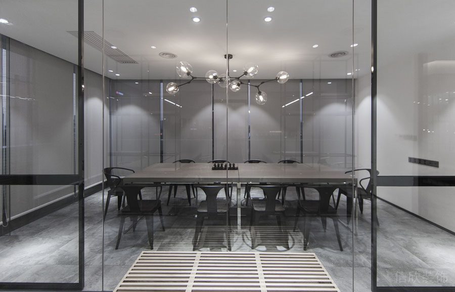 深圳羅湖區(qū)田貝辦公室裝修_會議室