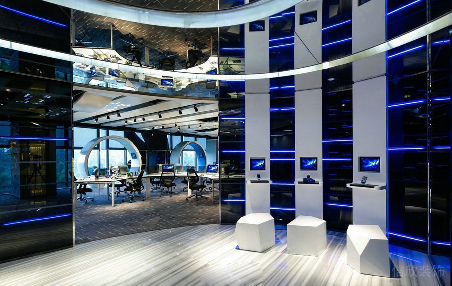 深圳羅湖區(qū)蓮塘辦公室裝修工程