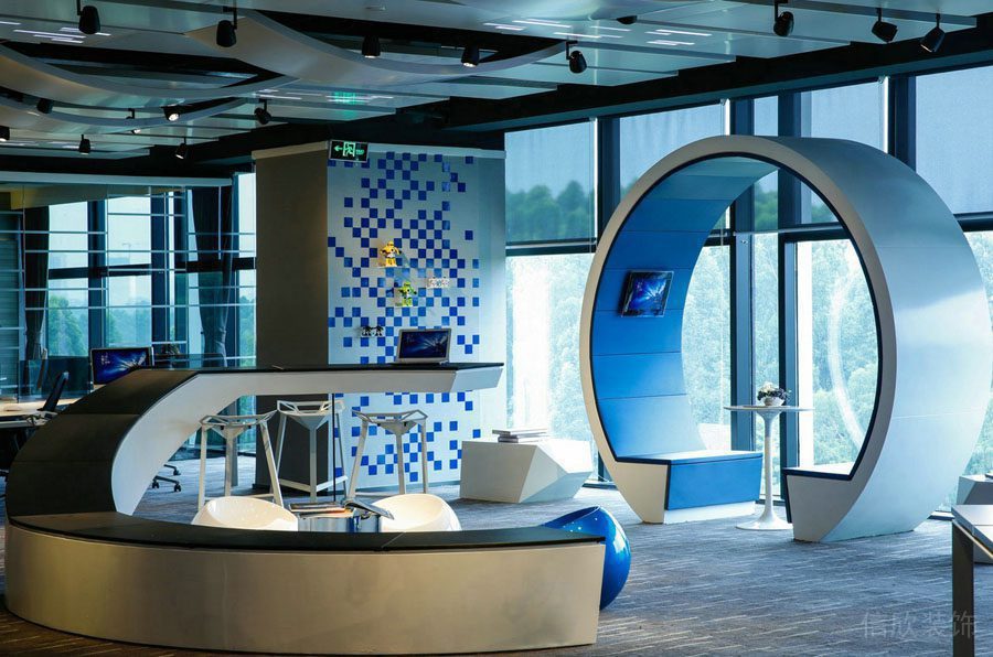 深圳羅湖區(qū)蓮塘辦公室裝修工程