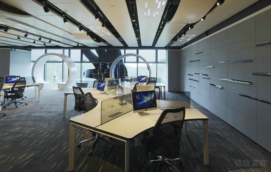 深圳羅湖區(qū)蓮塘辦公室裝修工程