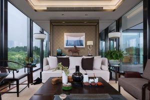 深圳羅湖東門(mén)辦公室裝修_洽談室