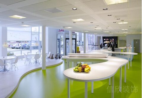 弧形簡(jiǎn)約塔高地臺(tái)裝修設(shè)計(jì)辦公室