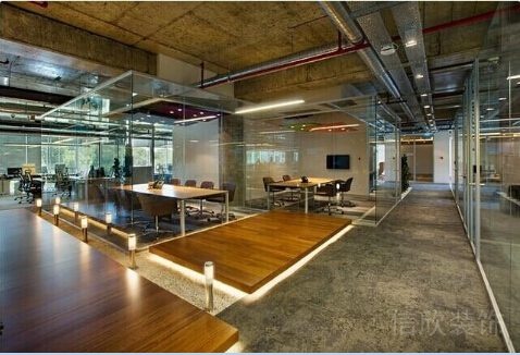 設計公司辦公室裝修效果