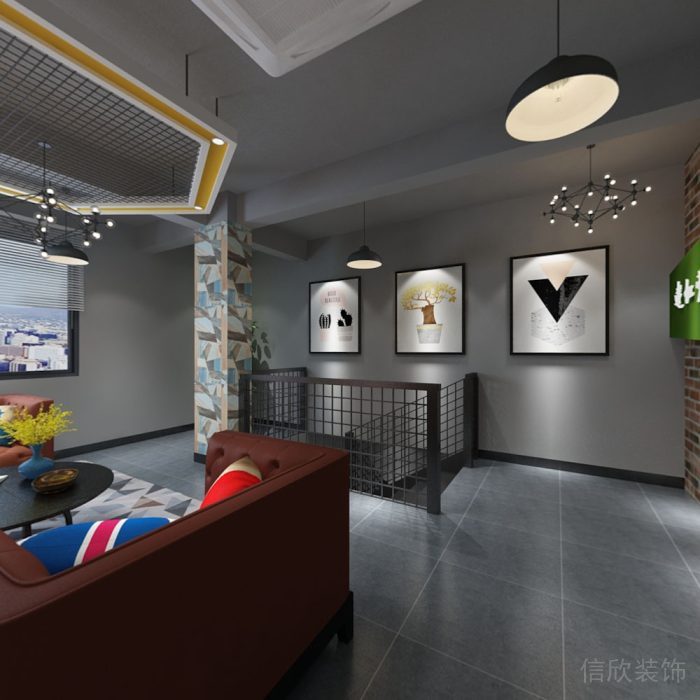 福田工業風格辦公室裝修 福田工業風格辦公室裝修