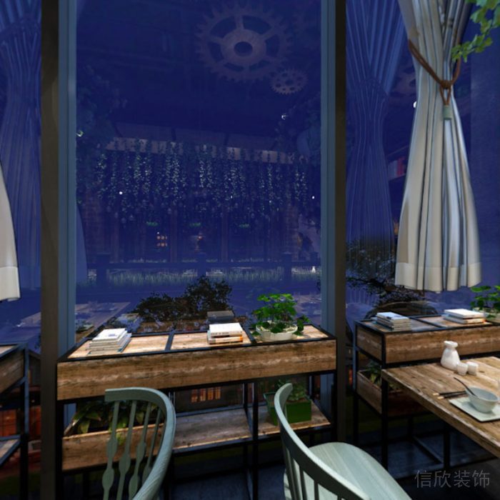 福田區餐飲裝修全景圖