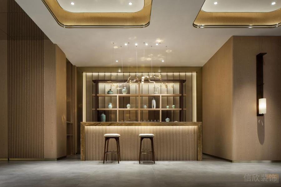 安心月子中心裝修設計吧臺