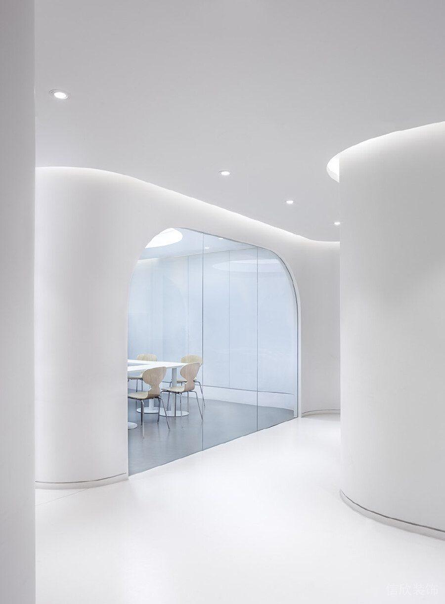 拱形過道裝修設(shè)計(jì)機(jī)構(gòu)走廊