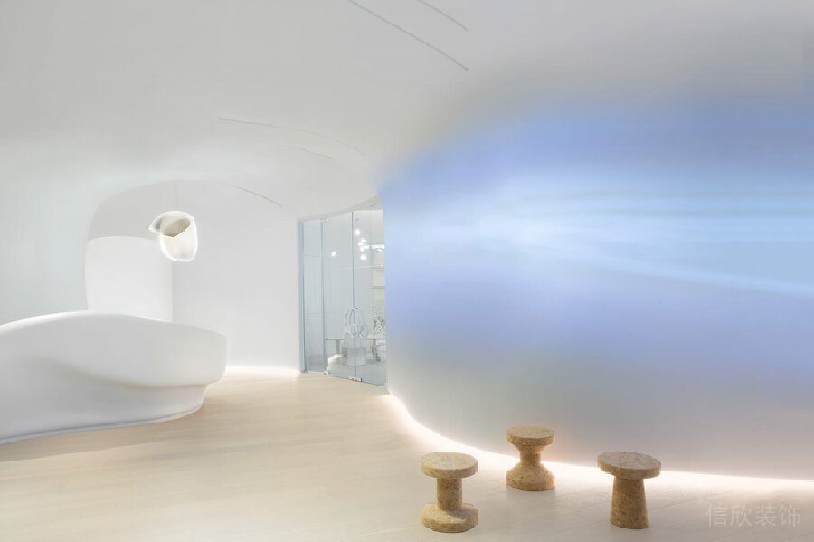 極簡風機構裝修設計木質地板