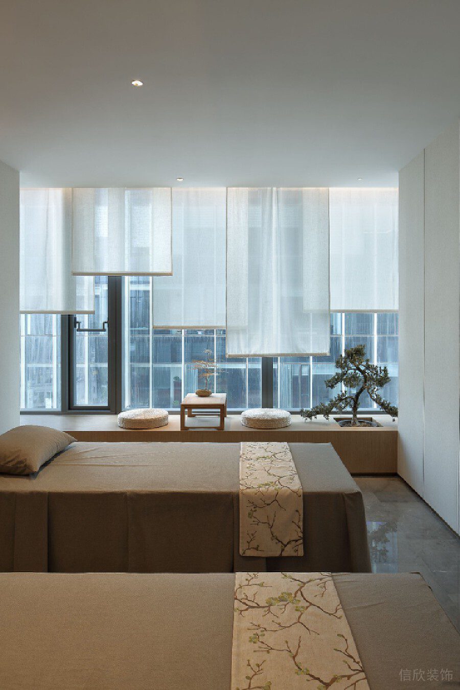 按摩裝修設計飄窗編制休息區辦公室裝修