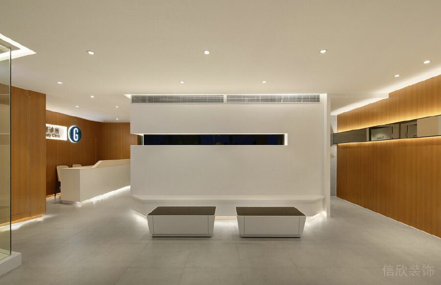 簡約風辦公室大廳休息區(qū)腳燈設(shè)計圖