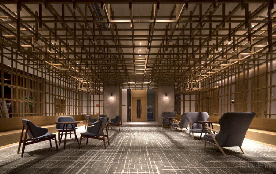 會議室裝修設(shè)計輕奢風(fēng)效果辦公室