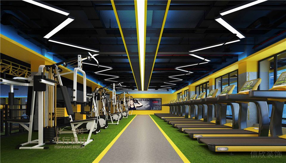安徽環球健身會所設計_跑步區 安徽環球健身會所設計_跑步區