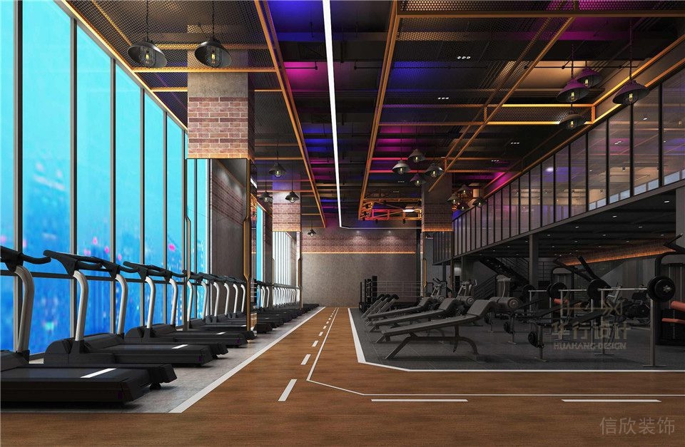 FITNESS健身房設計_跑步區(qū) FITNESS健身房設計_跑步區(qū)