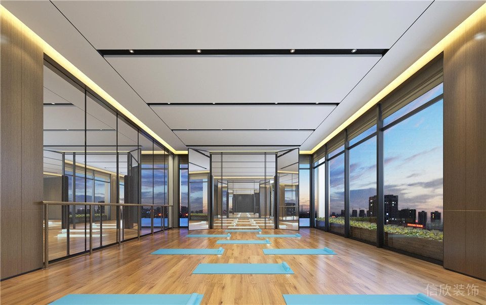 飛度健身房設計-多功能區 飛度健身房設計-多功能區