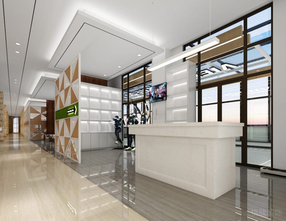 貴州維也納健身俱樂部裝修設計_接待區 貴州維也納健身俱樂部裝修設計_接待區