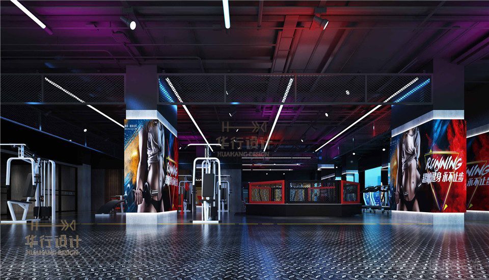 海力克斯健身會所2裝修設計-健身區