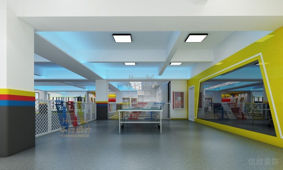 華武道惠州一店健身房裝飾設(shè)計(jì)_多功能區(qū) 華武道惠州一店健身房裝飾設(shè)計(jì)_多功能區(qū)