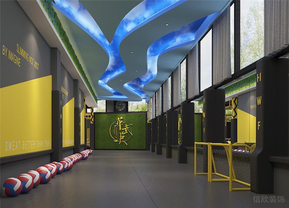 華武決民治店深圳健身房設計_多功能區 華武決民治店深圳健身房設計_多功能區