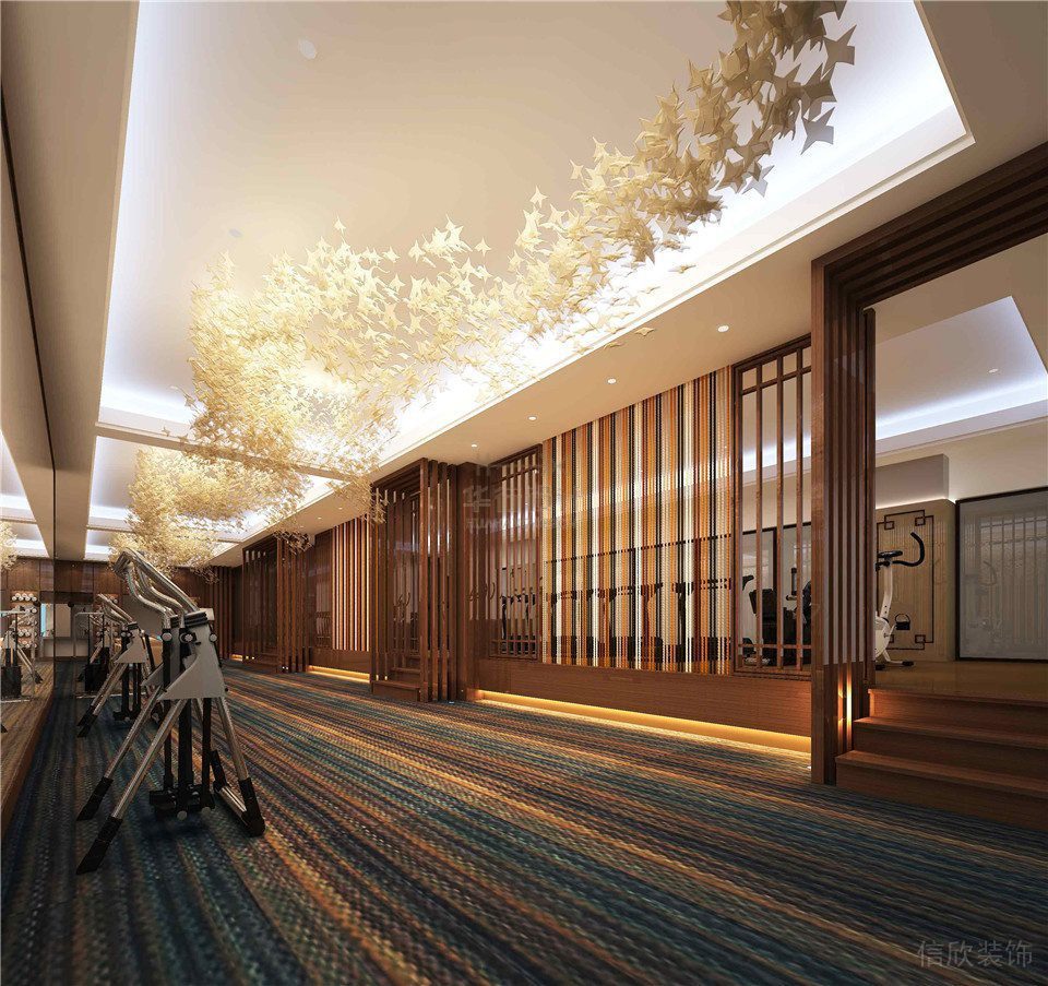 酒店健身會所裝修設計-大廳 酒店健身會所裝修設計-大廳