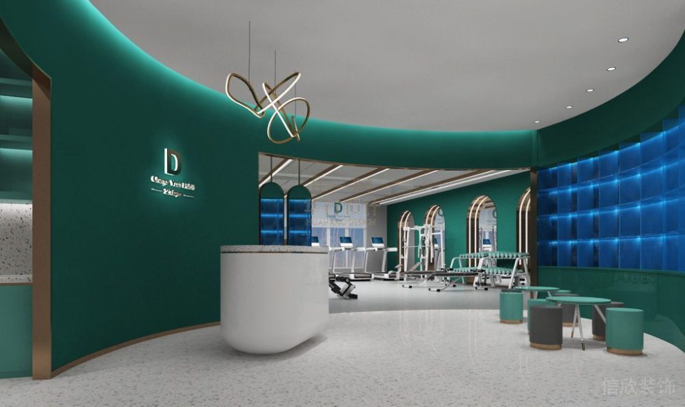 健身房設(shè)計深圳南山21DAY健身_前臺 健身房設(shè)計深圳南山21DAY健身_前臺