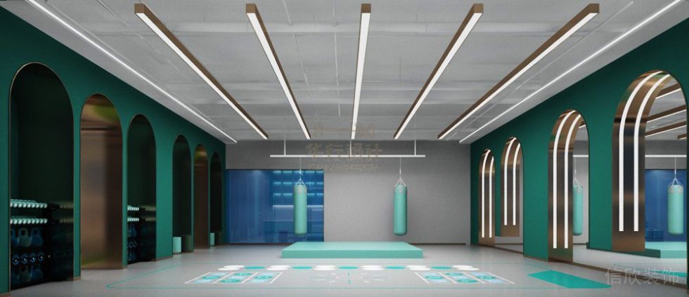 健身房設(shè)計深圳南山21DAY健身_沙袋區(qū) 健身房設(shè)計深圳南山21DAY健身_沙袋區(qū)