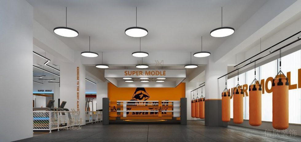 觀瀾超模健身俱樂(lè)部設(shè)計(jì)_訓(xùn)練搏擊區(qū) 觀瀾超模健身俱樂(lè)部設(shè)計(jì)_訓(xùn)練搏擊區(qū)