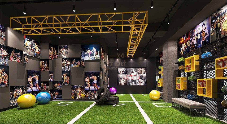 華武決東門店深圳健身房裝修設計_私教區 華武決東門店深圳健身房裝修設計_私教區