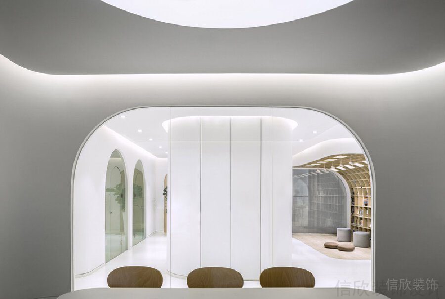 深圳書宇培訓學校裝修設計_信欣幼兒園學校裝修設計