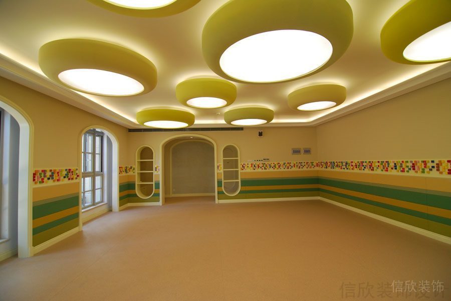 深圳西城幼兒園裝修設計_信欣幼兒園學校裝修設計