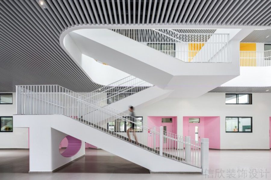 湛江銀川學校裝修設計_信欣幼兒園學校裝修設計