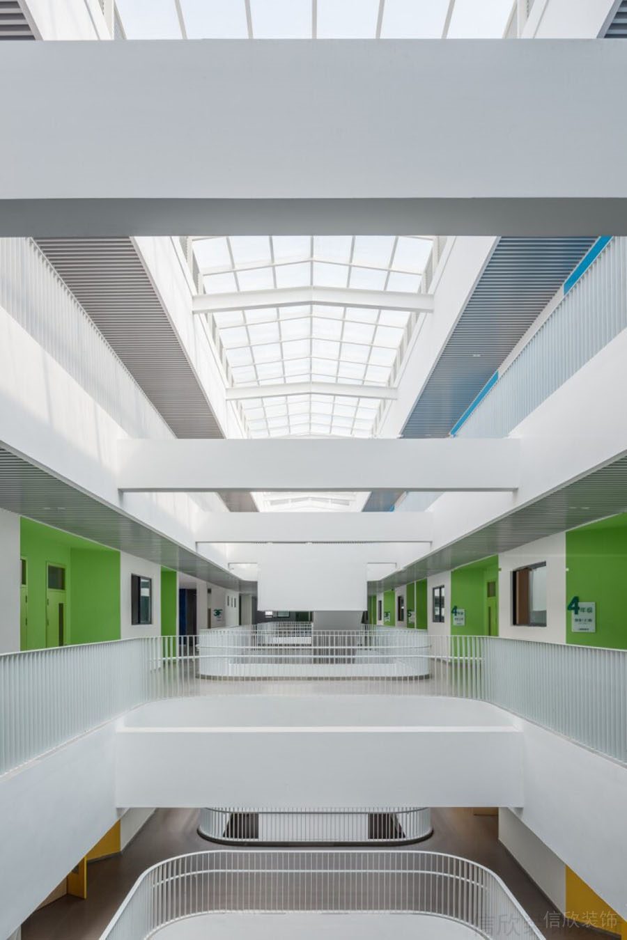 湛江銀川學校裝修設計_信欣幼兒園學校裝修設計